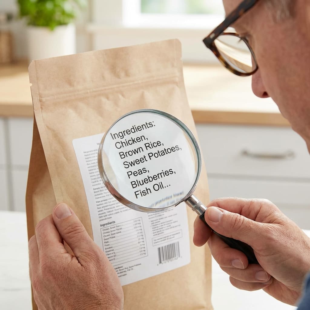 Gamelle de croquettes saines